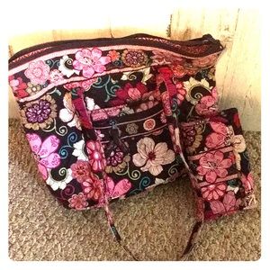 Vera Bradley handbag and wallet